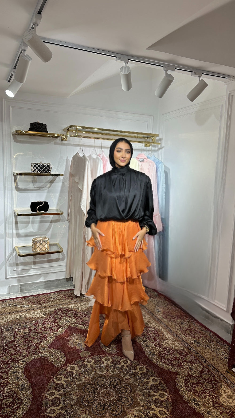 Ruffles skirt