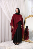 Midnight Sparkle Top, Burgundy