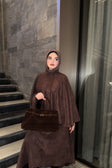 Brown cape set