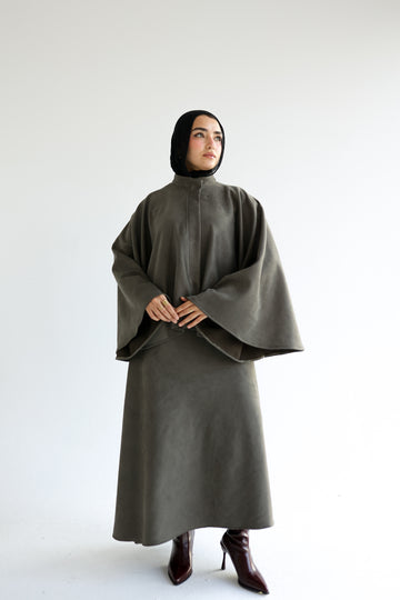 Olive cape set