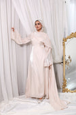 Nour dress, Beige