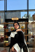 Dalida Abaya ( White)