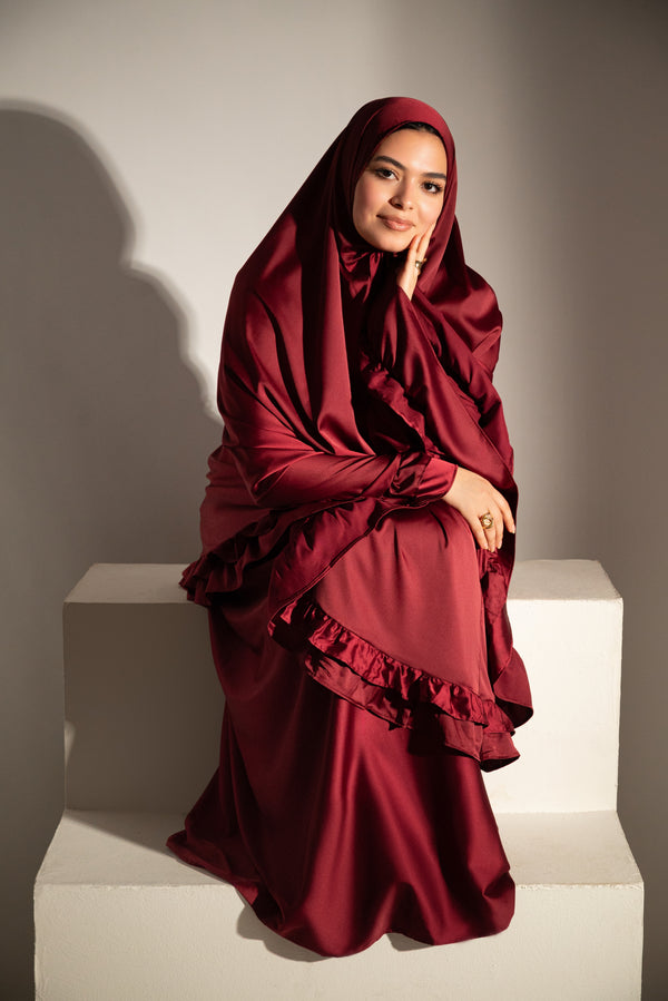 Burgundy stain  Fabric Isdal