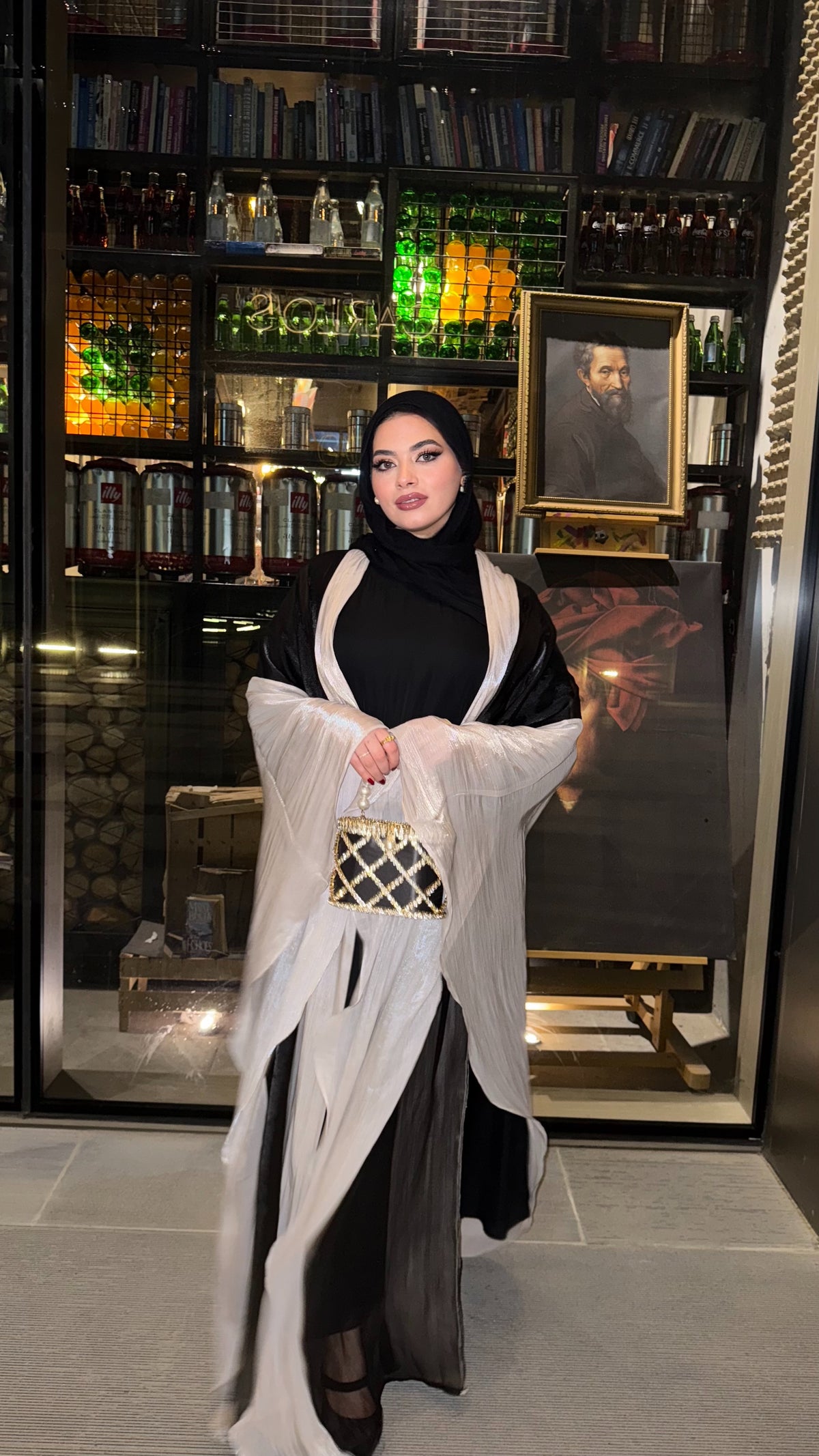 Layla Kaftan (Black )