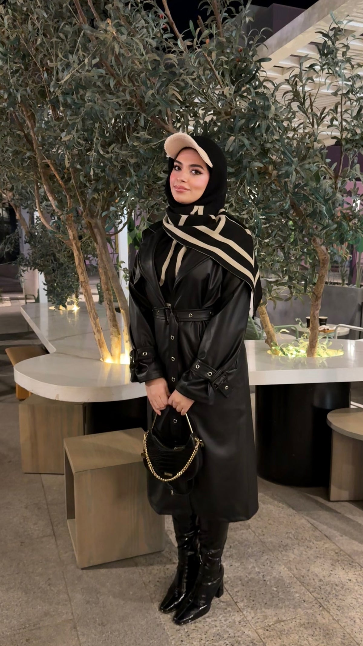 Timeless Black Trench Coat